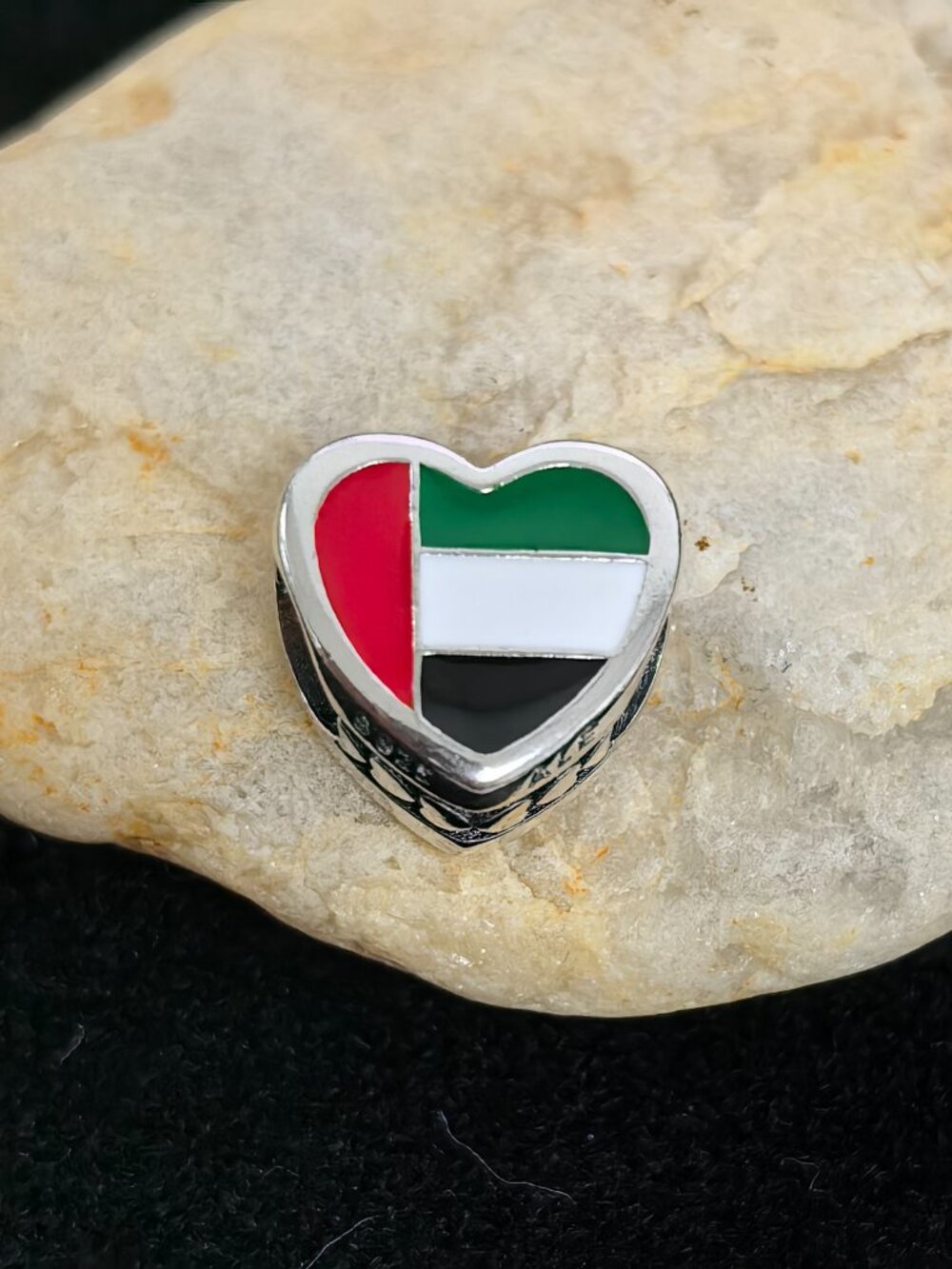 Pandora I love The United Arab Emirates Charm, S925 Silver Jewelry (Women's)